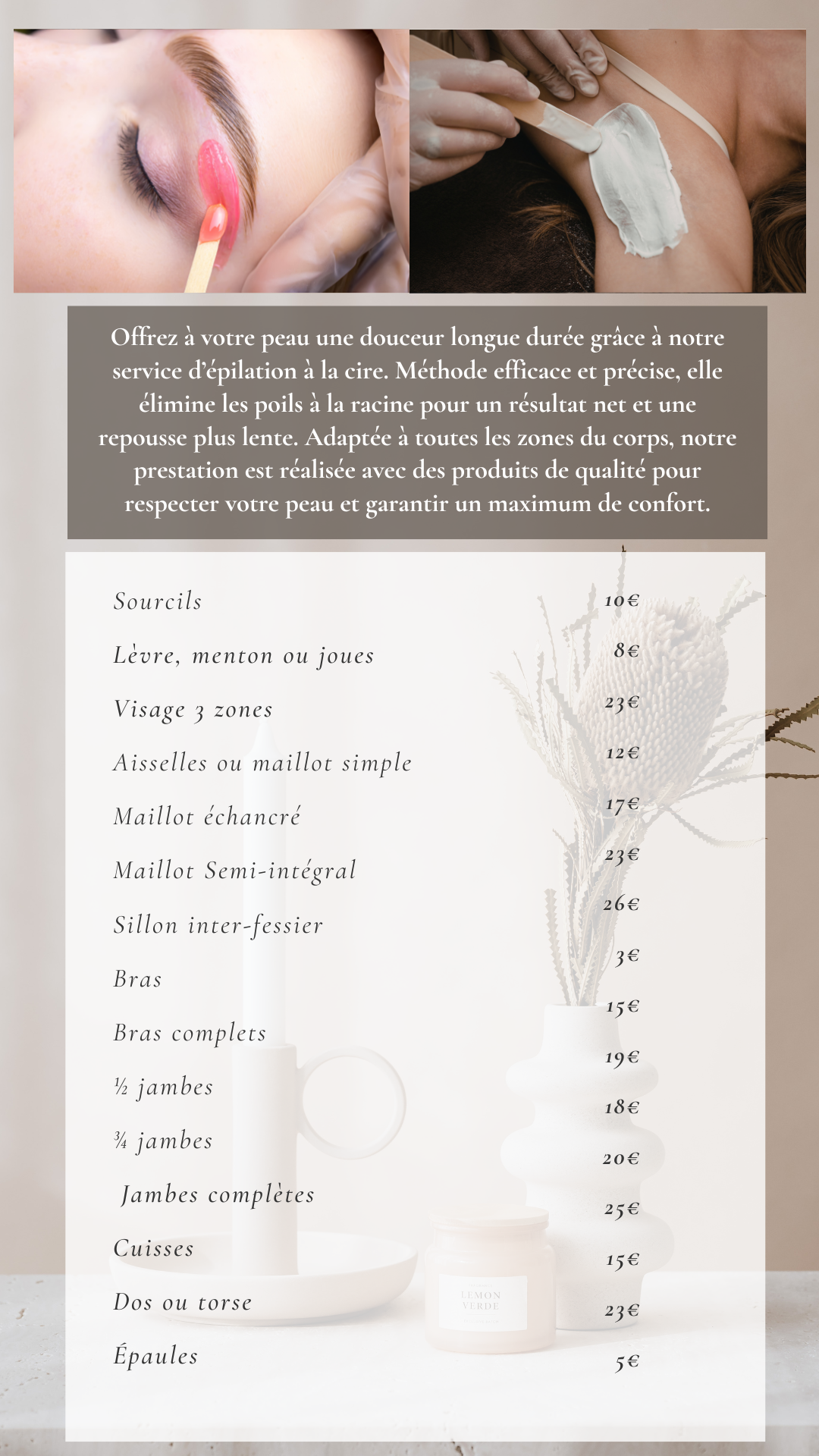 épilations valenciennes