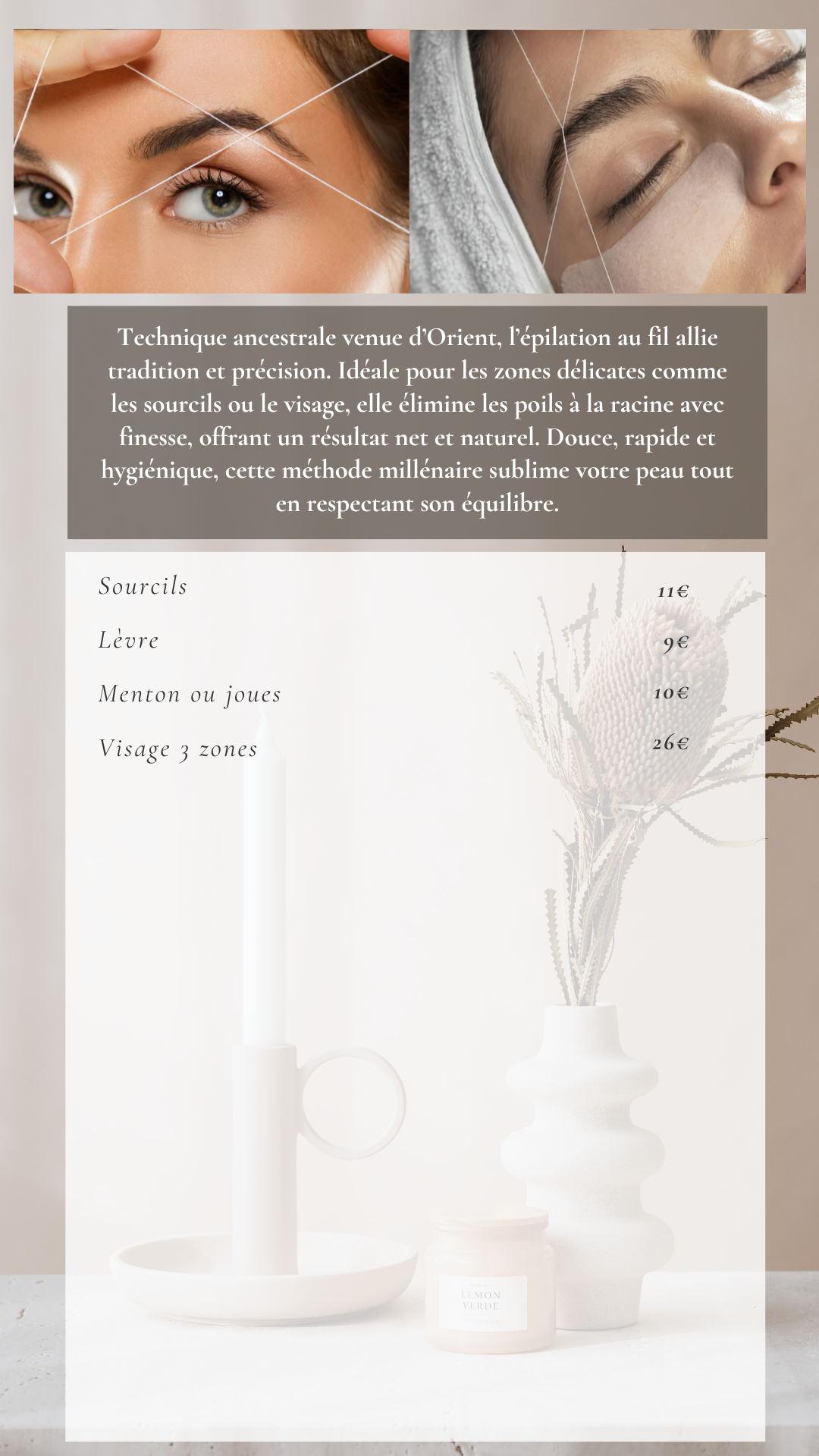 épilations au fil valenciennes 