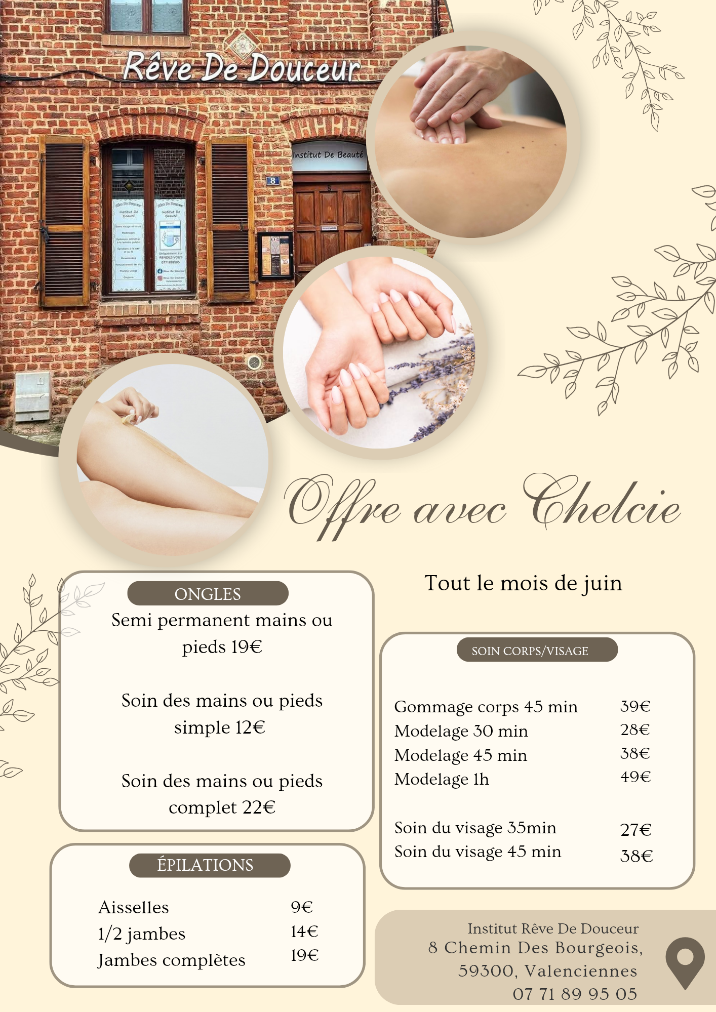 offre soins relaxant valenciennes