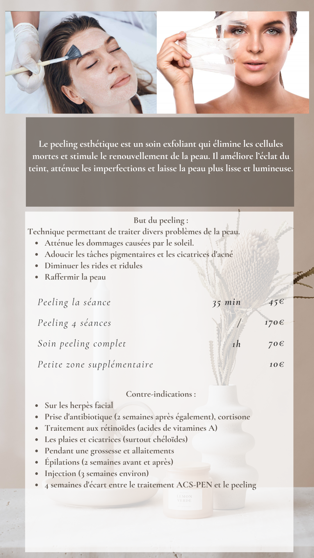 peeling visage valenciennes